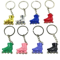 event gifts skates keychain simulation roller skates key chain roller skating gifts key chain accessories keychain for girls