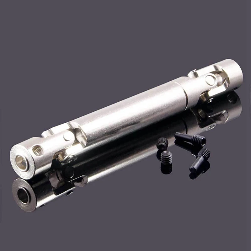 

2Pcs Scx10 Steel Universal Drive Shaft for Axial Crawler Tf2 Trx4 & 4PCS Rear & Front Shock for Axial SCX10