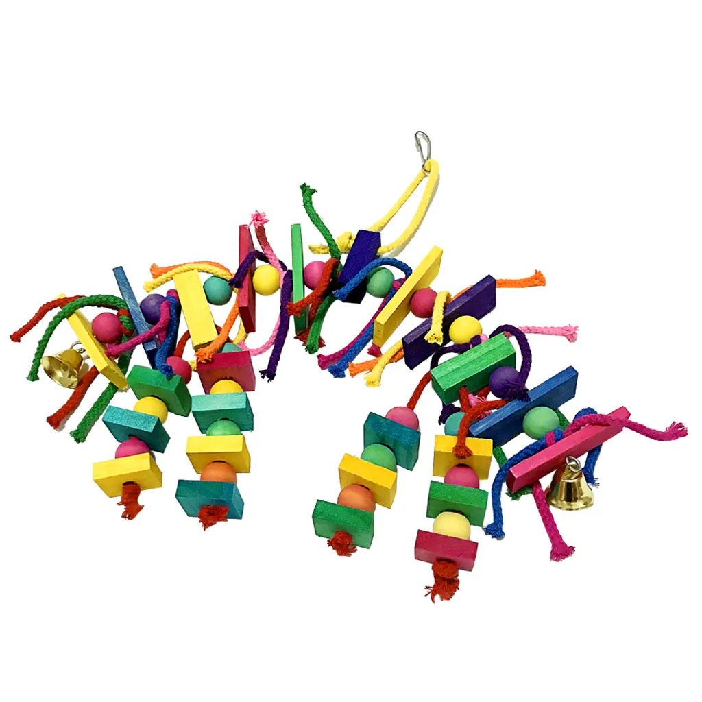 Экологичные игрушки для птиц качели Жевательная игровая площадка ара какаду