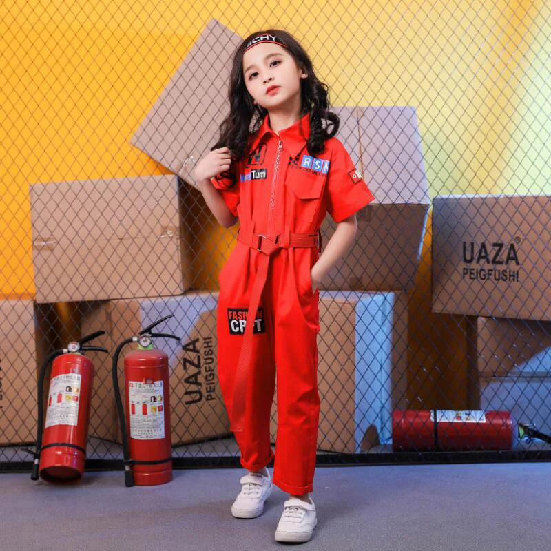 Детский костюм для джазовых танцев комбинезоны мальчиков одежда в стиле хип-хоп