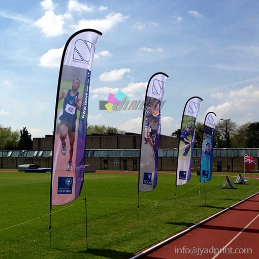 Логотип реклама перо флаги пляж флаг баннер Swooper комплект полюс + Спайк база|flag