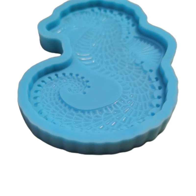 

DIY Crafts Jewelry Decor Epoxy Resin Cup Mat Mold Coaster Casting Silicone Mould W0YA