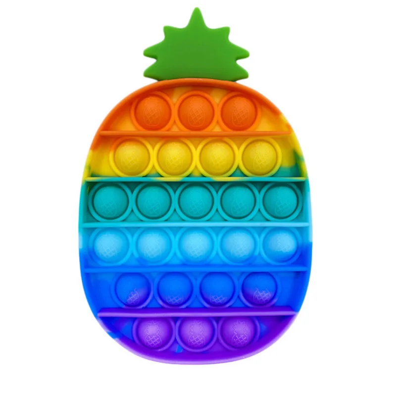 симпл димпл поп ит антистресс попит Игрушка в виде ананаса сжимаемая сенсорная