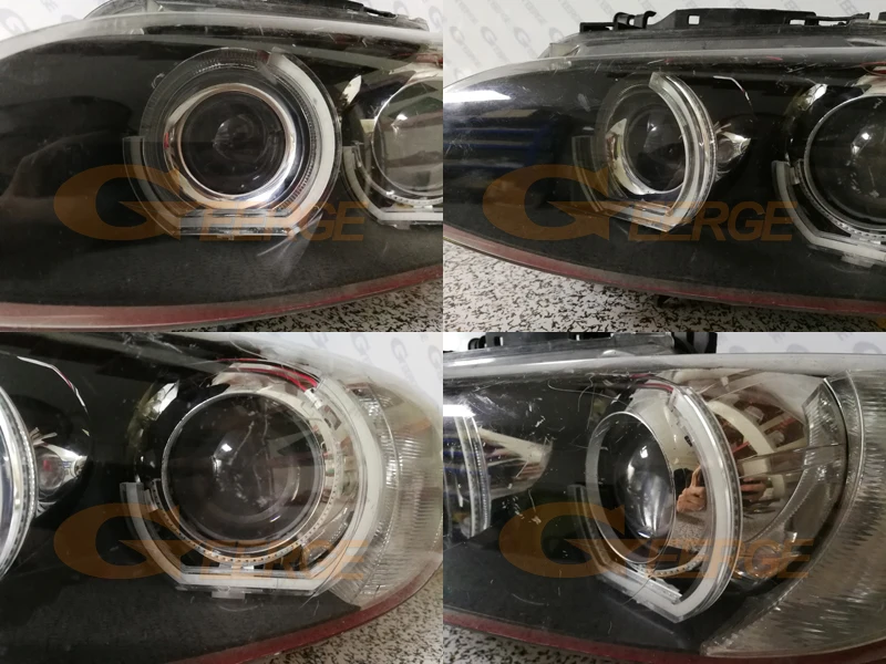Для BMW 3 серии E90 E91 E92 E93 M3 отличный ультра яркий кристалл DTM M4 Стиль led Ангельские