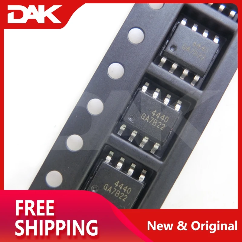 10 шт. AO4440 микросхема MOSFET N-CH 60V 5A 8-SOIC 4440