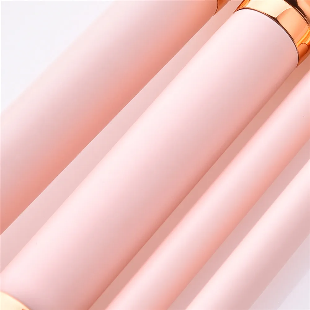 

4PCS Double Head Makeup Brushes Set Contour Face Blush Eyeshadow Foundation Tool Pink Handle Make up Brushes