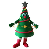 green christmas tree hot sale mascot costume halloween christmas party event large scale event costumes