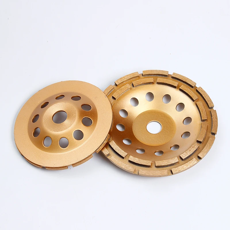 Двухрядный алмазный шлифовальный круг для бетона 16 мм 22 23 мм|Абразивные