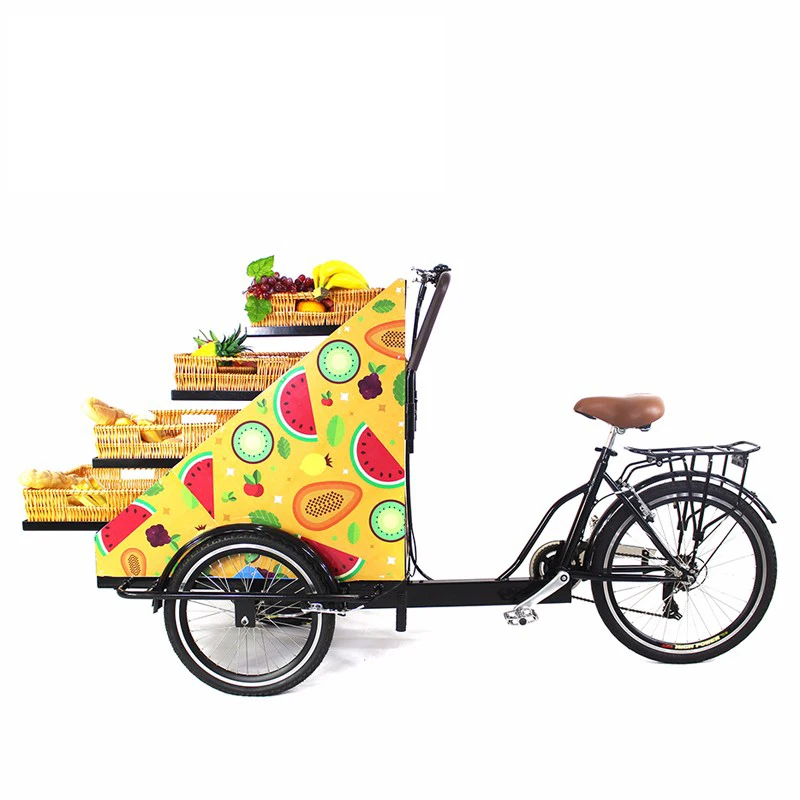 

Europe Adult Family Cargo Bike coffee bike 3 Wheels Electric Ticycle by sea