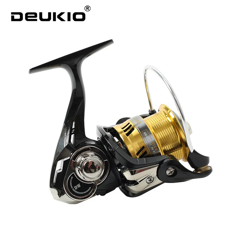 

Катушка спиннинговая DEUKIO, 5 + 1 шарикоподшипник, 2000/3000/6,7: 1