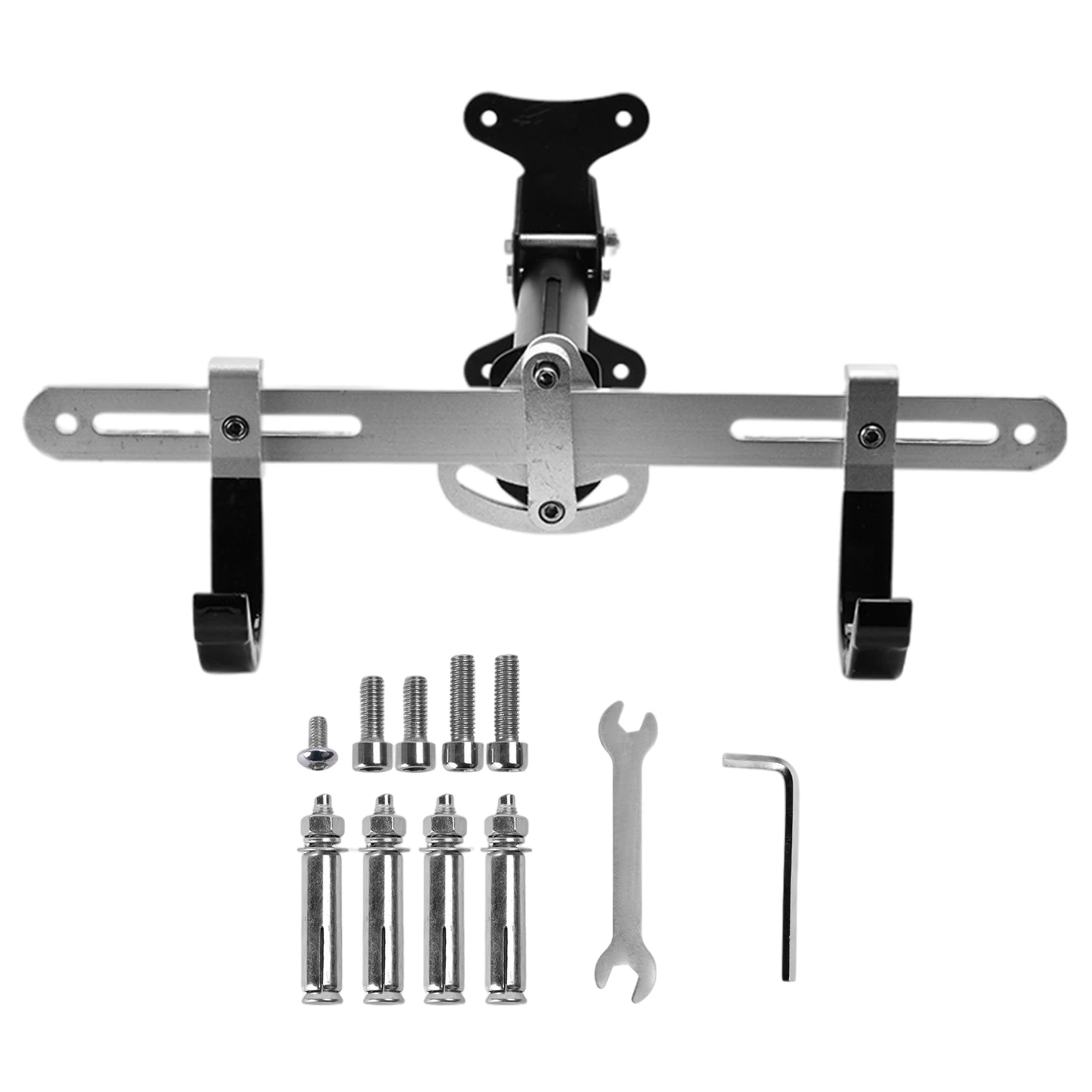 

Bike Wall Mount Adjustable Mountain Bike Bicycle Rack Aluminum Alloy Bicycle Holder Hook For Cycling Bicycle Appealing