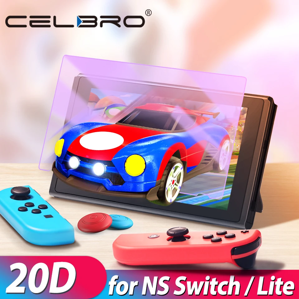 Закаленное стекло для Nintendo Switch Lite защитная пленка фиолетового цвета аксессуары