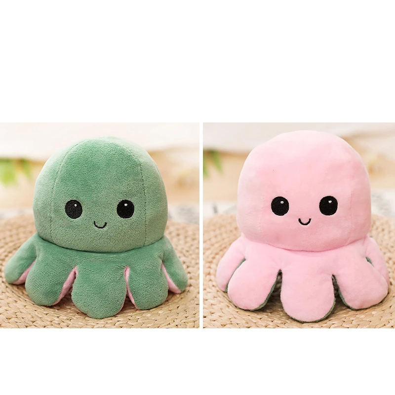 

Пузырьковый двухсторонний пульповый переключатель, флип-реверсиб, Octopus U kawaii, осьминог, спинка, кабинет, игрушка для снятия стресса, депресси...