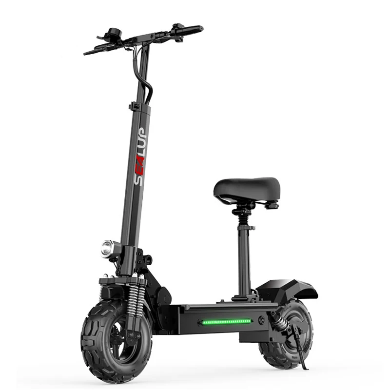 Электрический скутер 11 дюймов 48 В 500 Вт 2 колеса фэтбайк большой пробег