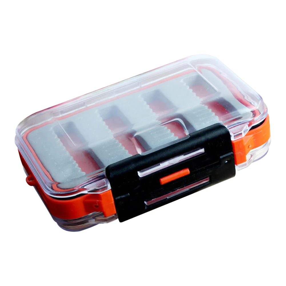 Пластиковая двухсторонняя рыболовная приманка коробка для рыболовных снастей