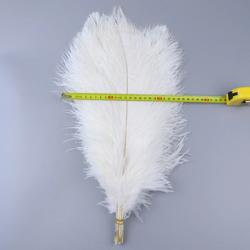 Оптовая продажа крашеные разноцветные страусиные перья настоящие пушистые