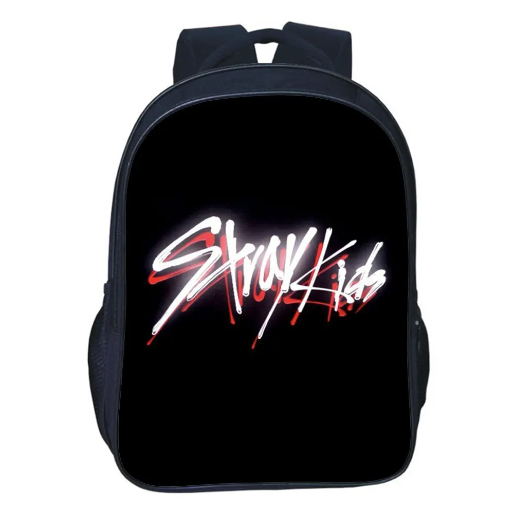 

Stray Kids School Bag Backpack Boy Girl School Bag Teens Storage Bag Travel Bags Children Rucksack 16 Inches School Bag Mochila