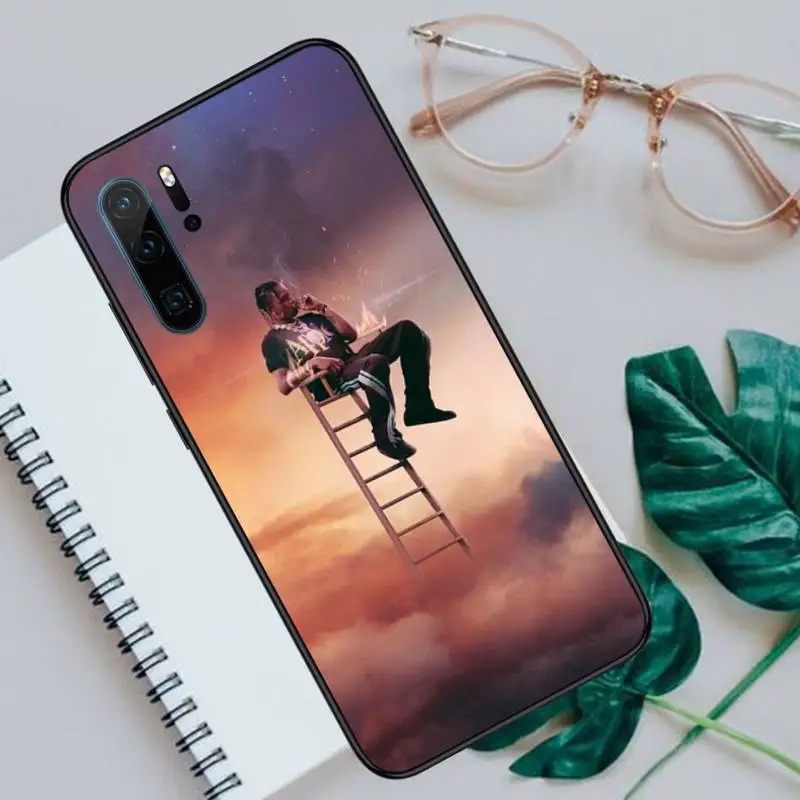 

Rapper Travis Scott singer Phone Cases For Huawei honor Mate P 10 20 30 40 Pro 10i 9 10 20 8 x Lite Luxury brand shell funda