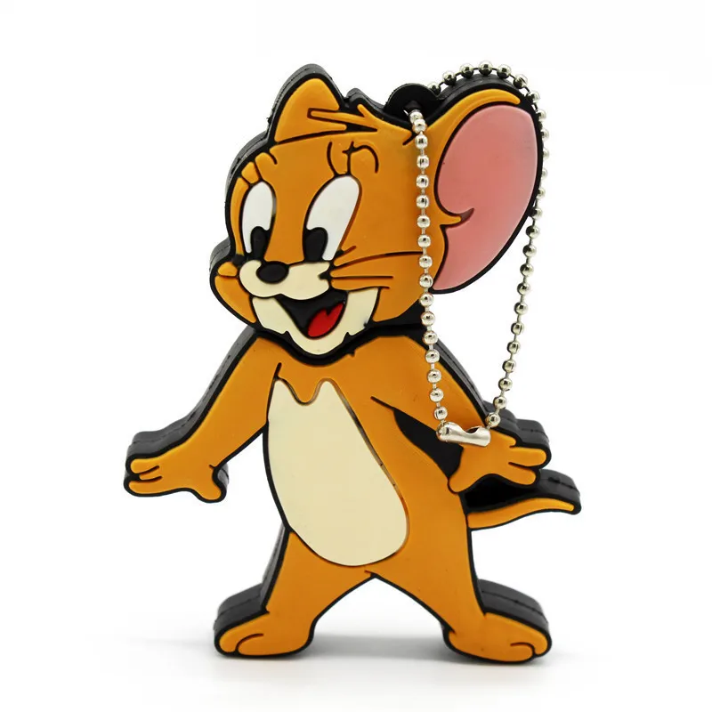 USB флеш накопитель для мыши и cant Tom and Jerry с изображением животных 8 ГБ/16 ГБ/32 ГБ/64