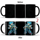 Креативная Боевая Термочувствительная чашка Warrior, керамическая посуда для чая, молока, кофе, кружки, меняющая цвет кружка