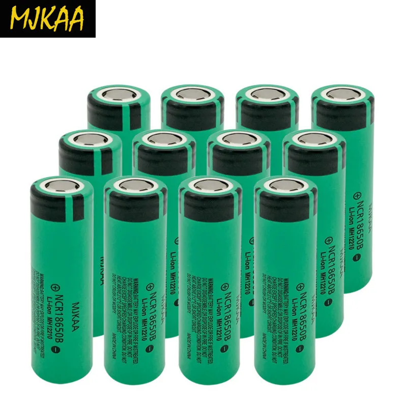 MJKAA 3 7 V NCR 18650B 3400mAh подходит для Panasonic батареи/блока питания/портативное зарядное