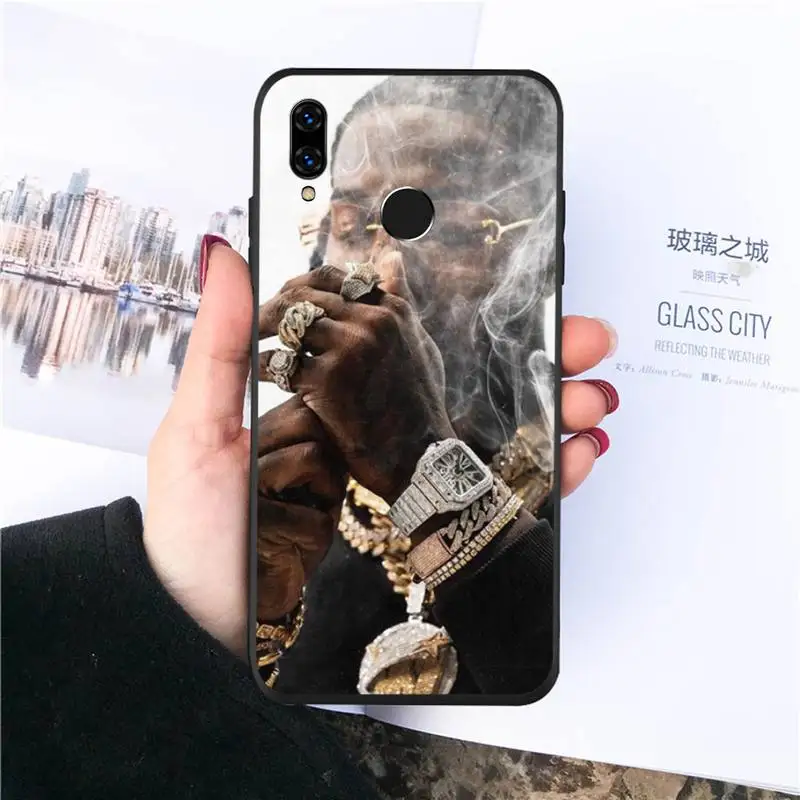 

Pop Smoke famous Rapper Phone Case For Huawei honor Mate P 10 20 30 40 i 9 8 pro x Lite smart 2019 nova 5t shell funda coque
