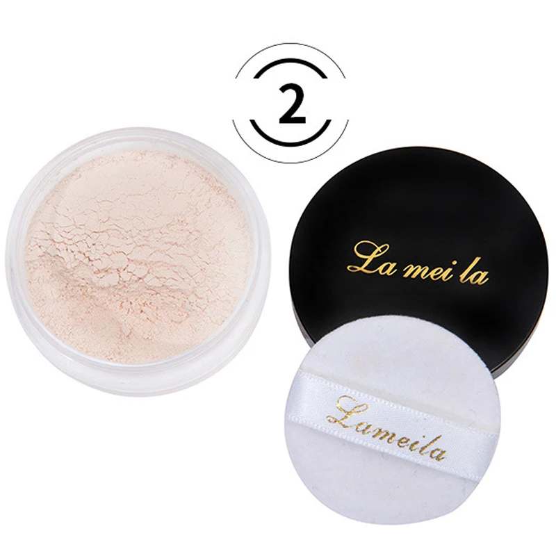 Женский банановый свободный порошок 3 вида цветов отбеливающий контроль масла