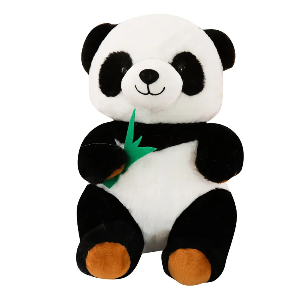 

New Plush Toy Cartoon Panda Accompany Sleeping Stuffed Animal Best Soft Toys 25cm Kawaii Decorative Ornaments