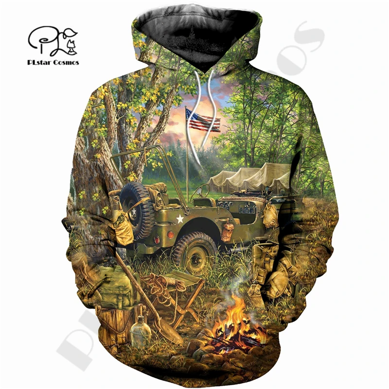 

PLstar Cosmos 3DPrint Newest Army Veteran Funny Art Unique Unisex Men/Women Hrajuku Casual Streetwear Hoodies/Zip/Sweatshirt 2