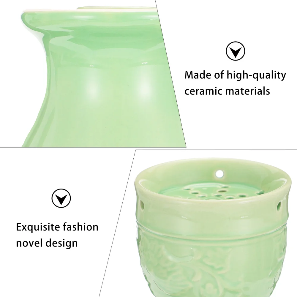 

1 Set Ceramic Moxibustion Tank Scraping Therapy Moxa Box Acupuncture Moxa Box