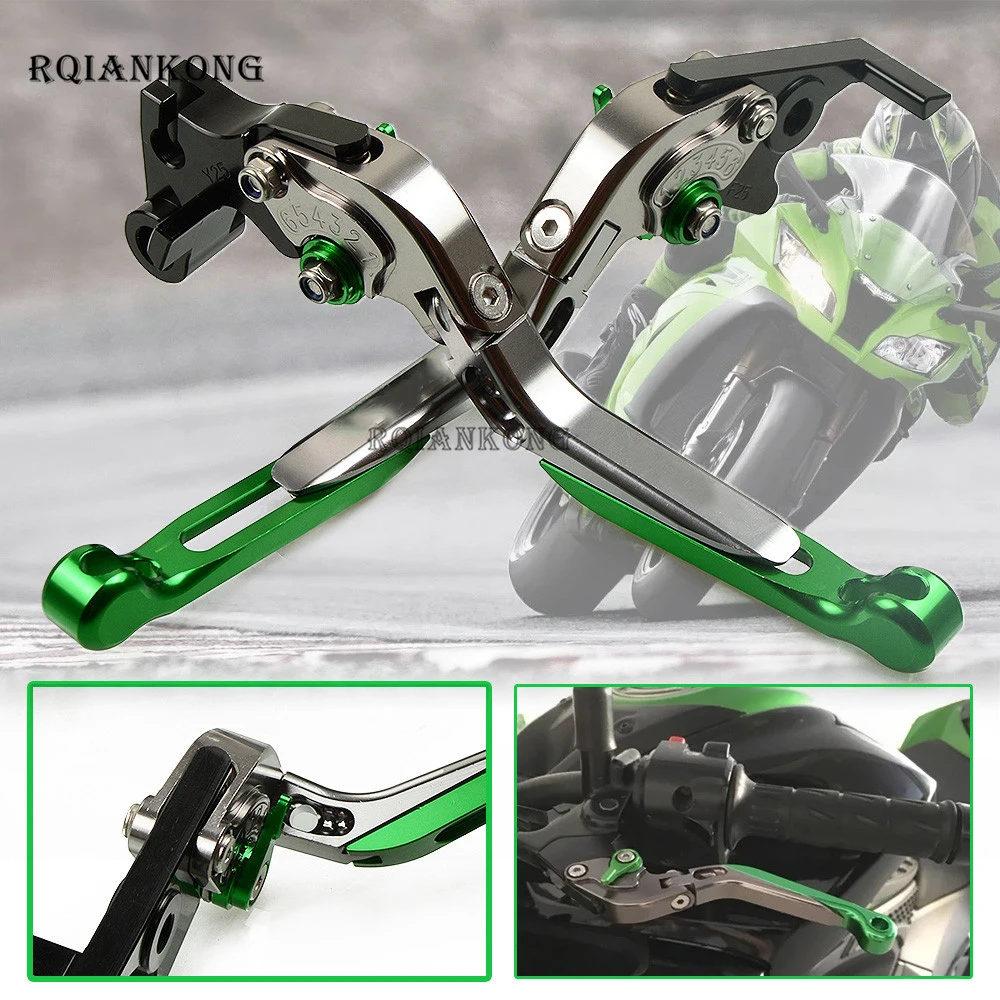 CNC аксессуары для мотоциклов складные Рычаги сцепления тормоза KAWASAKI ZZR600 1990 2004 1991