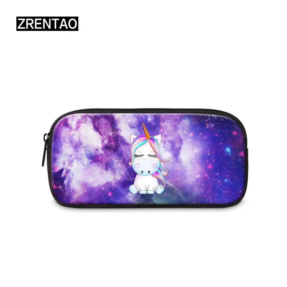 Большая Портативная Сумка карандаш легкая Дамская косметичка с застежкой