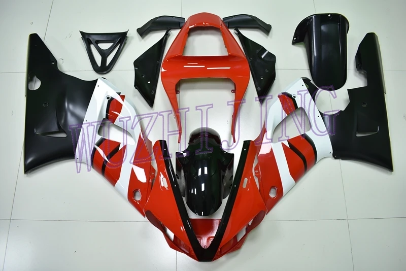 Обтекатель из АБС-пластика для YAMAHA YZFR1 2000 комплекты всего корпуса 01 красный белый