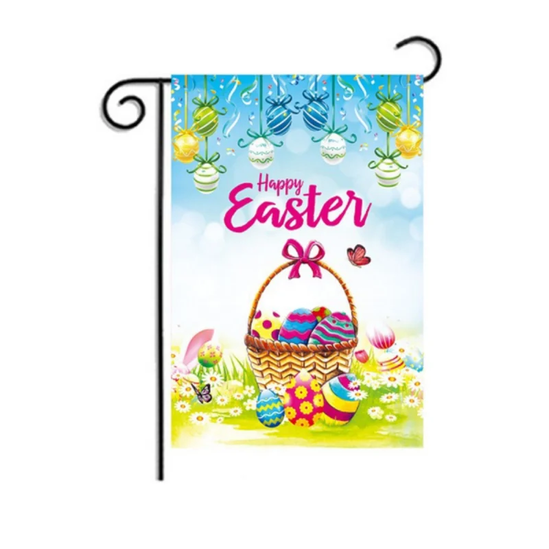 

Уличные флаги для двора, праздничные декоративные флаги для праздника, оптовая продажа, пасхальные садовые флаги