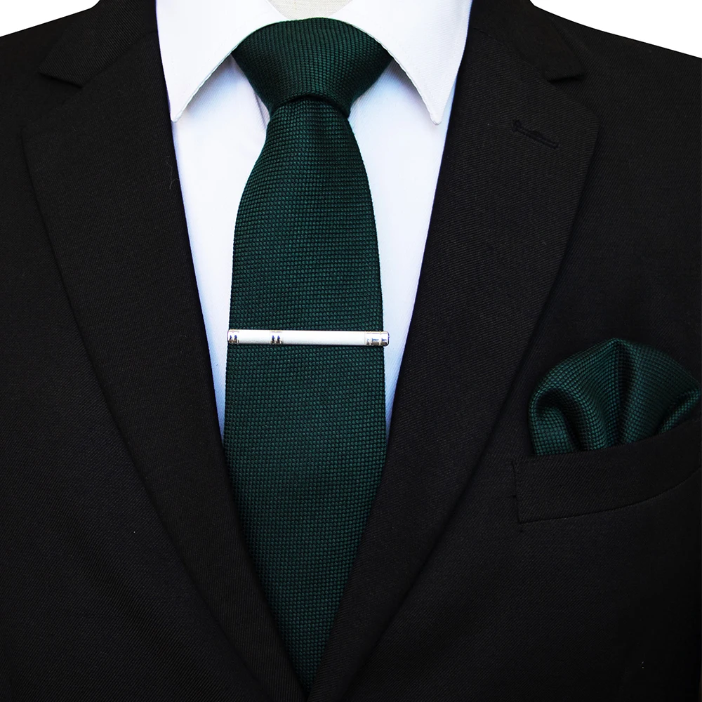 Мужской шерстяной галстук KAMBERFT из микрофибры 8 см|Мужские галстуки и носовые