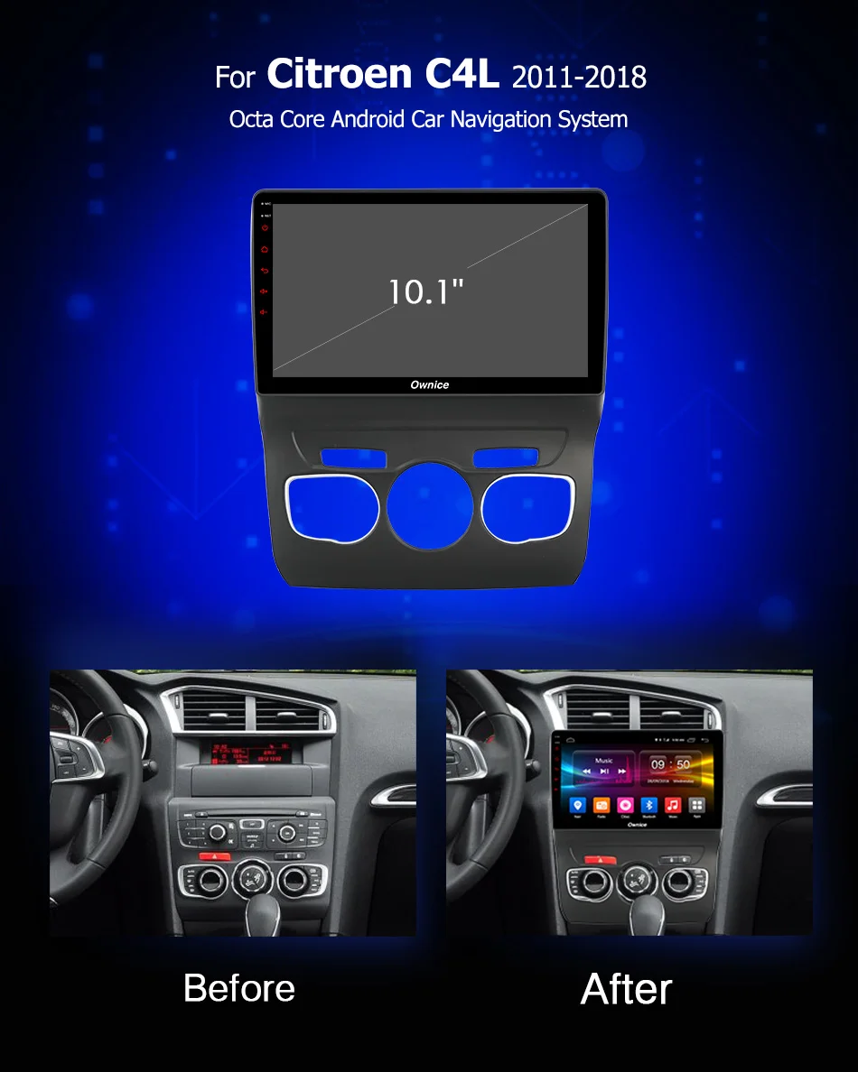 Ownice 8 ядер Android 9 0 автомобильный DVD DSP GPS навигационный плеер Автомобильный стерео