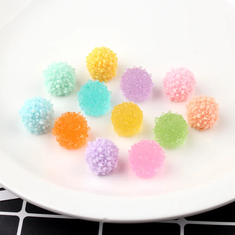 DECOCASE 30 шт. сладкий сахар конфеты слизь талисманы украшение для волос с бусинами