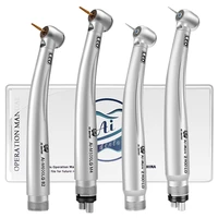 dental led e generator air turbine handpiece four water spray with ceramic rotor high speed drill connect 246 hole chair