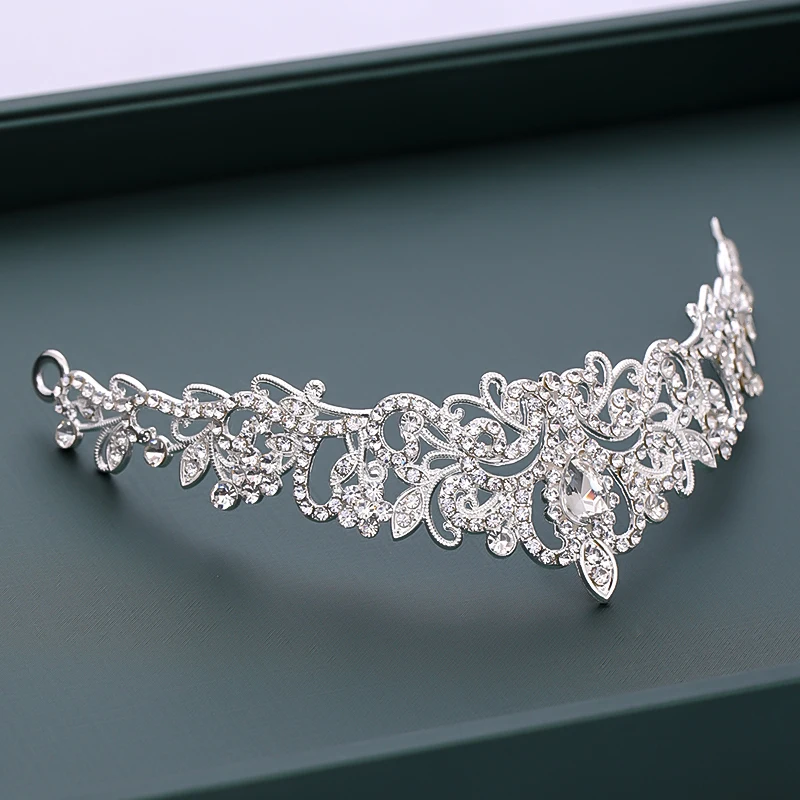 Женская повязка на голову с кристаллами свадебные аксессуары для волос|wedding hair