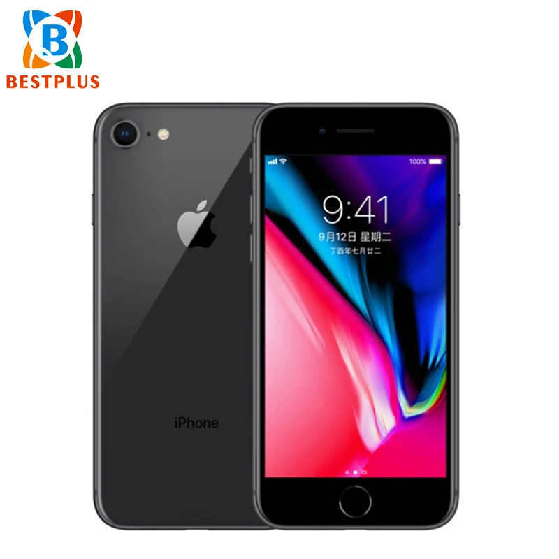 СПРИНТ версия Apple iPhone 8 A1863 LTE мобильный телефон 4," 2 Гб ОЗУ 64 Гб/256 Гб ПЗУ отпечаток пальца iOS 11NFC 1821 мАч мобильный телефон