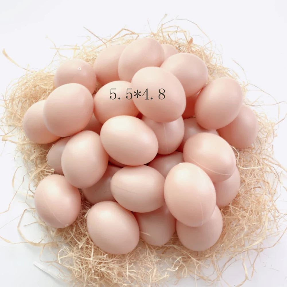 

30/20Pcs Easter Eggs Hanging Ornaments Hand Painted Toy DIY Crafts Party Decorations Children's handmade DIY hand-painted eggs