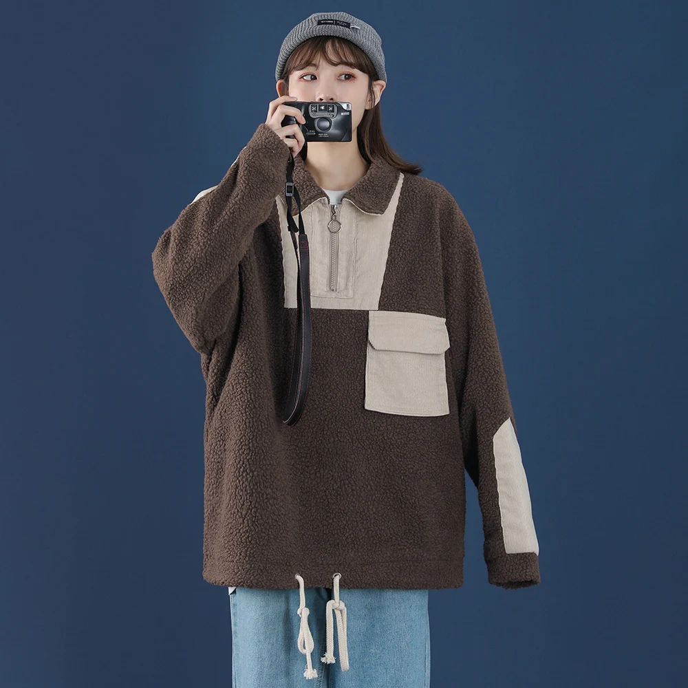 Новинка 2020 зимняя куртка женские теплые флисовые куртки женское повседневное