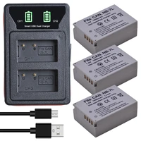 3x nb 7l nb7l battery with nb 7l battery charger for canon powershot g10 g11 g12 sx30 sx30is digital camera