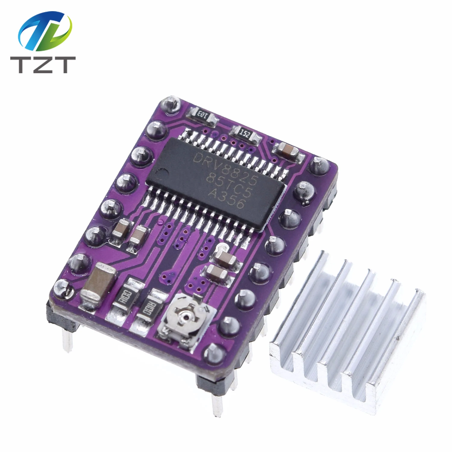 TZT ЧПУ щит V3 гравировальный станок 3D печать + 4 шт. DRV8825 Плата расширения драйвера