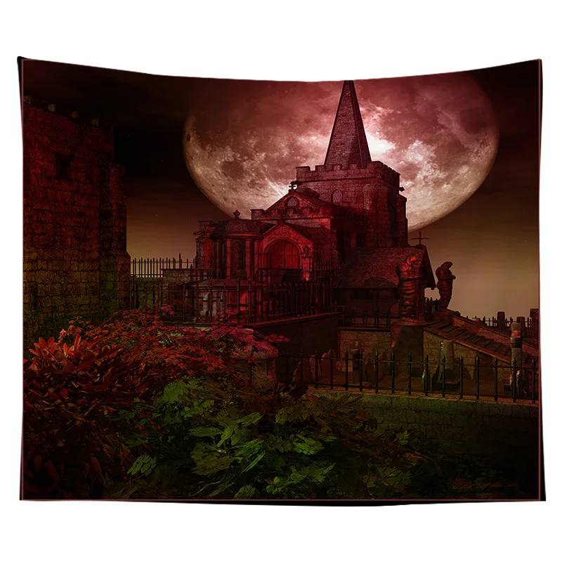 

Halloween Tapestry Wall Hanging Tapestries Wall Dorm Decor Blanket 6632