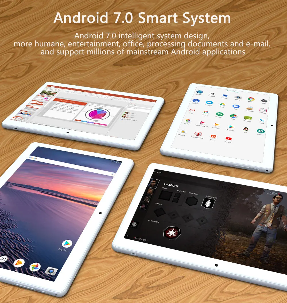 ANRY 10,1 дюймов 1280*800 4G планшетный ПК MTK6737 четырехъядерный Android 7,1 OS 4 Гб ram 64 Гб rom gps LTE планшет Встроенный 4G телефон
