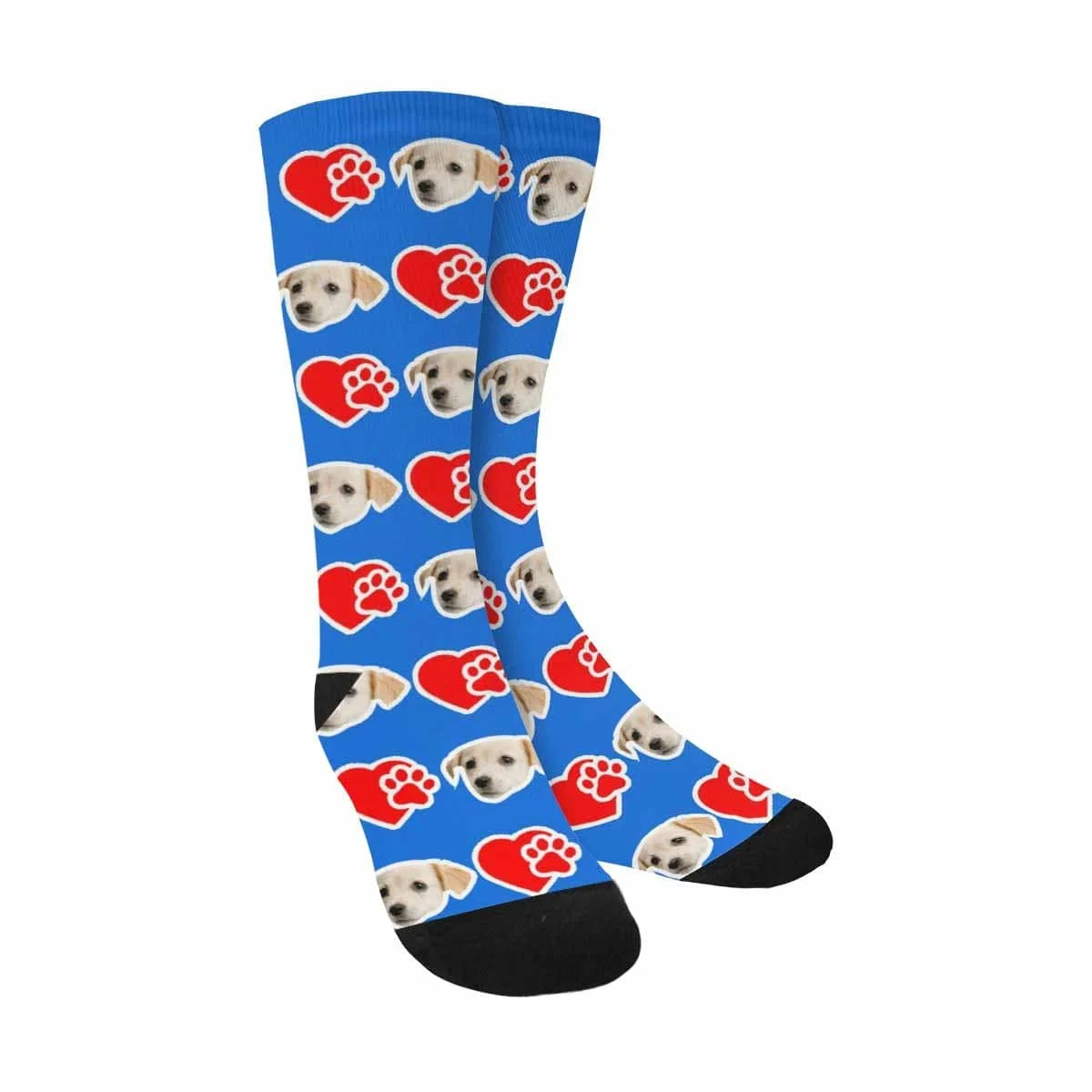 

Custom Face Full Love Sublimated Crew Socks
