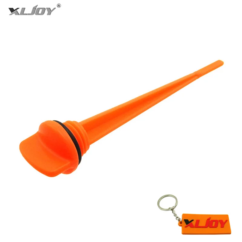 Dip Stick моторное масло щуп для измерения уровня для Lifan YX 125cc 140cc Stomp YCF IMR SSR 150cc 200cc 250cc питбайк ATV мотоцикл - Цвет: Orange