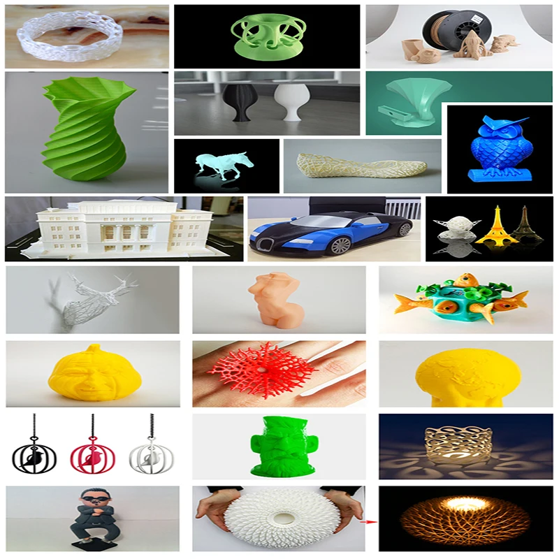 PLA Filament 1.75mm 3.00MM 1kg 2.2 LBS Luminous 6 Colors Plastic Resin 3d Printer Original Sunlu Sublimation Products Printing