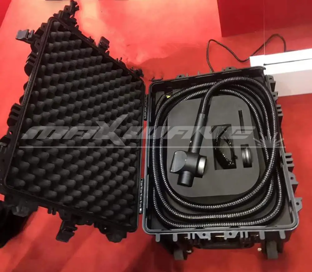 Beste Draagbare Laser Reinigen 100W Metaal Roest Verwijderen Oxide Schilderen Coating Removal 200W Laser Reinigingsmachine